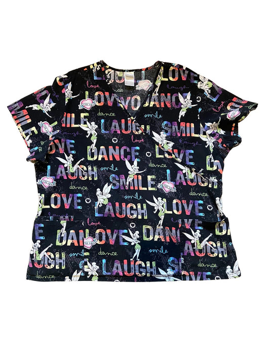 Polera Disney para mujer Talla XXL semi elástica usada como nueva