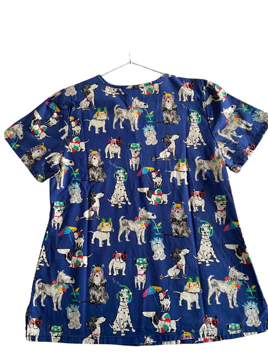 Polera Scrub-Star para mujer Talla M semi elástica usada como nueva