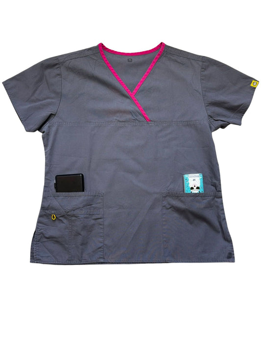 Polera Dickies para hombre/mujer Talla S Rígida usado con detallitos