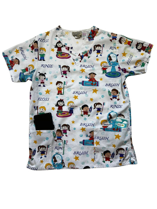 Polera Lydia´s para mujer Talla S Normal usada con detallitos