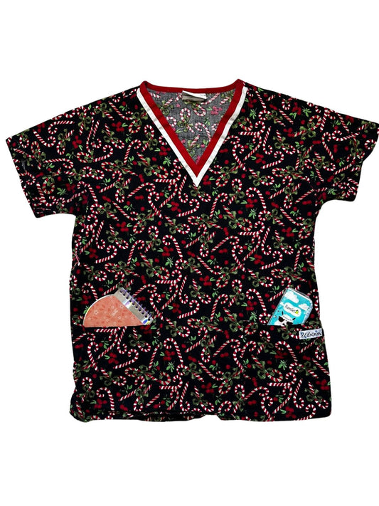 Polera UA Scrubs para mujer Talla S semi elástica usada como nueva